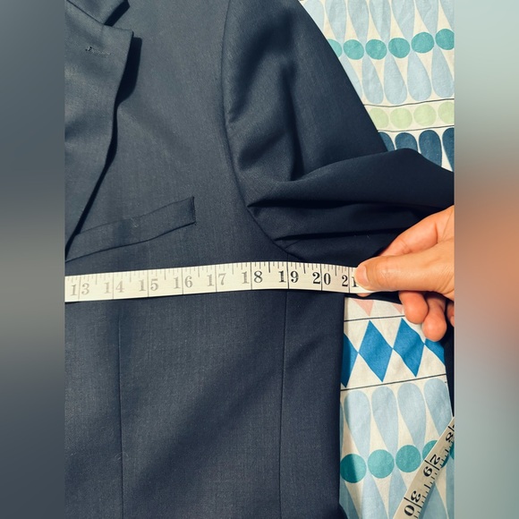 Zara navy blue suit jacket - Picture 7 of 10